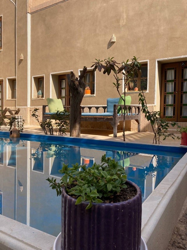 View of Traditional Kourosh Hotel 