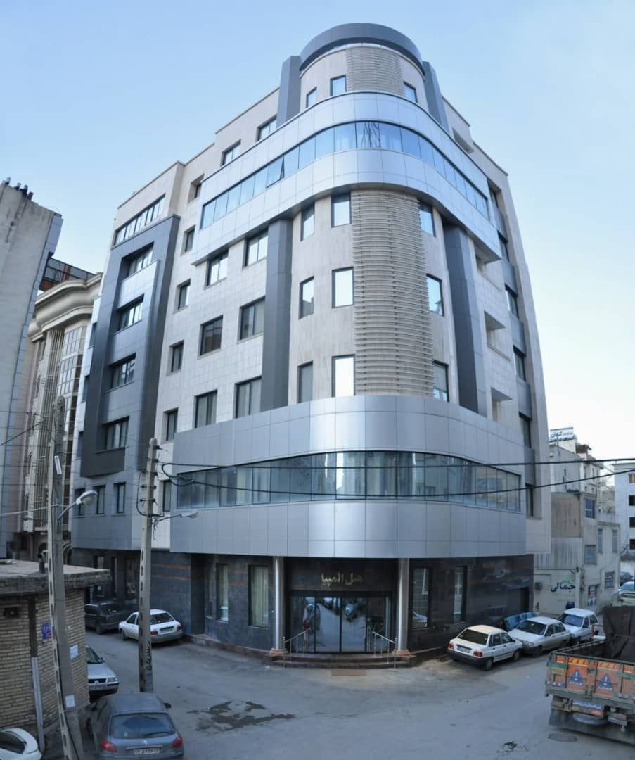 نمای ظاهری هتل المپیا 