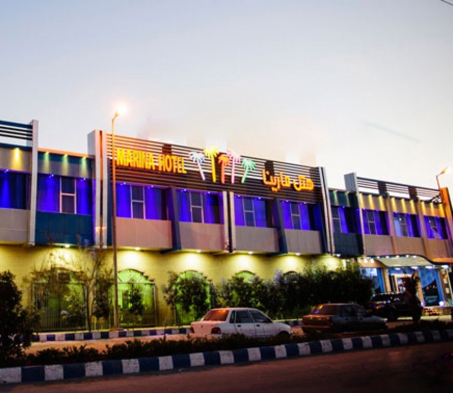 نمای ظاهری هتل مارینا 1 