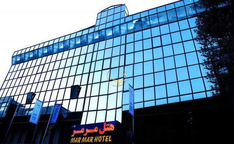 نمای ظاهری هتل مرمر 