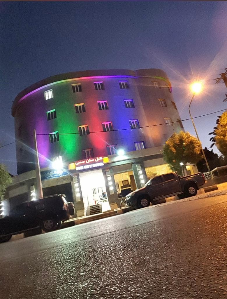 نمای ظاهری هتل سان سیتی 