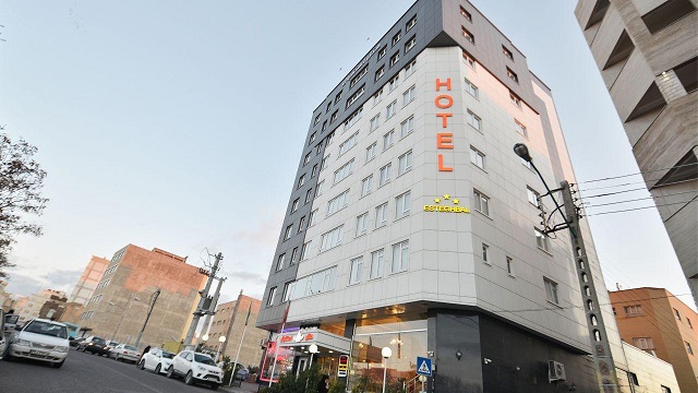 نمای ظاهری آپارتمان استقبال 