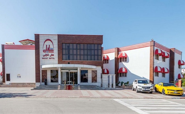 نمای ظاهری هتل شایلی 