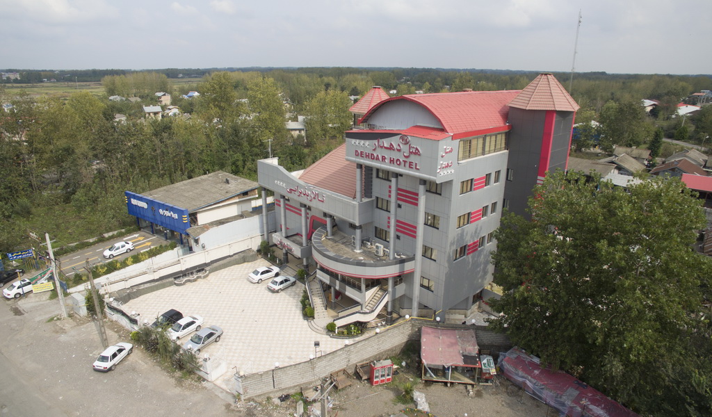 نمای ظاهری هتل دهدار 