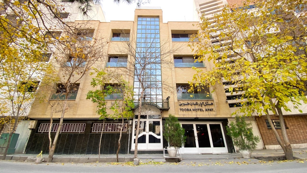 نمای ظاهری آپارتمان طوبی 