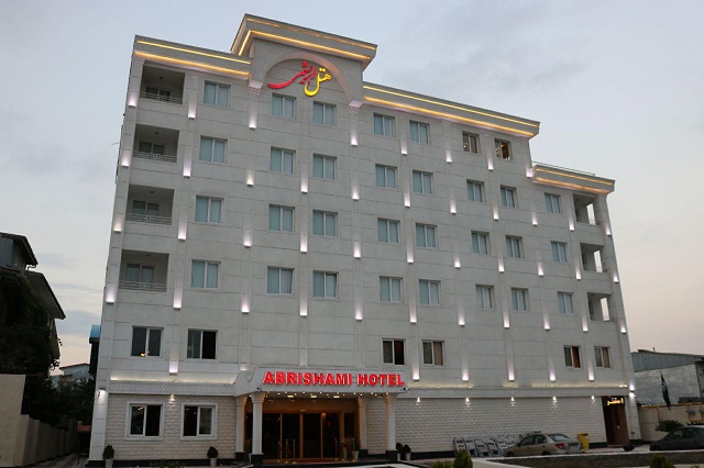 نمای ظاهری هتل ابریشمی 