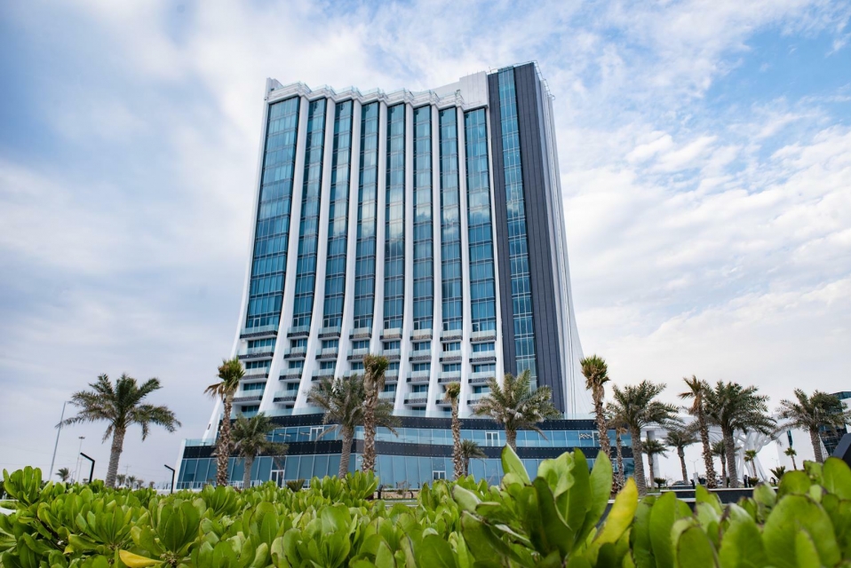 View of Arya Hotel,