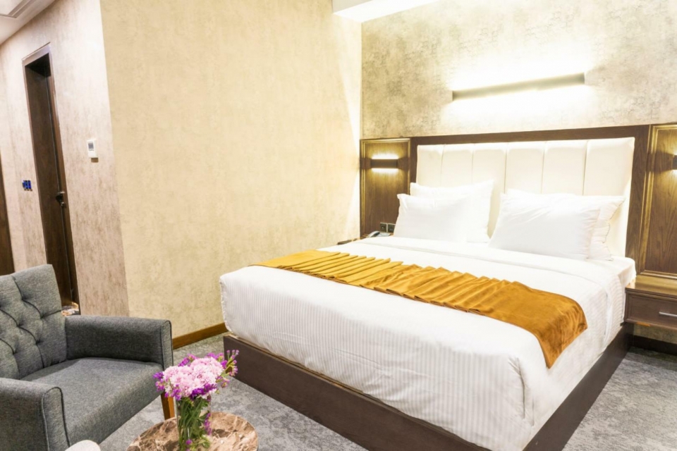View of Noor Hayat Hotel,