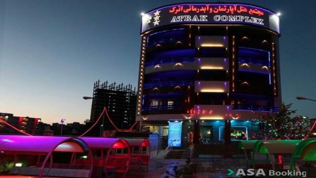 نمای ظاهری آپارتمان اترک