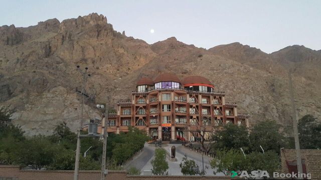 View of Grand Kouhestan Hotel,