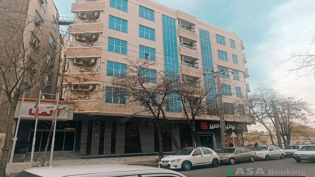 نمای ظاهری آپارتمان آلما