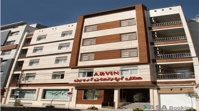 نمای ظاهری آپارتمان آروین