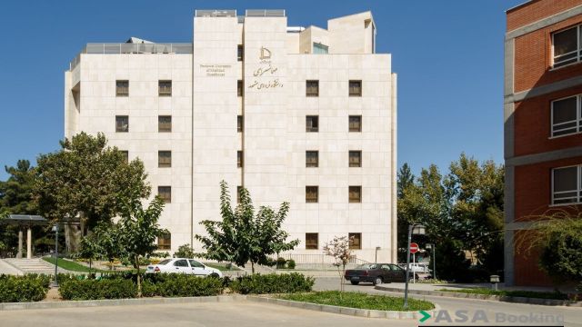 نمای ظاهری مهمانپذیر دانشگاه فردوسی