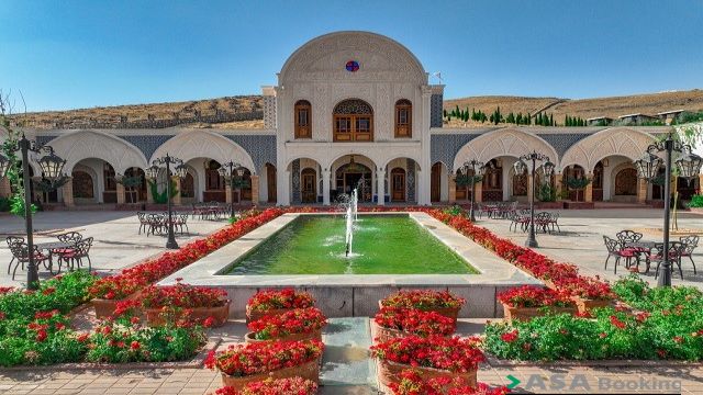 View of Traditional Golestankuh Caravanserai TourismComplex,