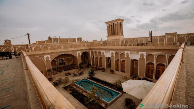 View of Traditional Dalan Yazd TourismComplex,