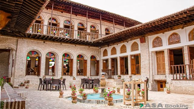View of Saray Khan Hotel,