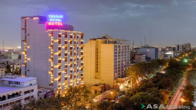 View of Tehran Royal Hotel,