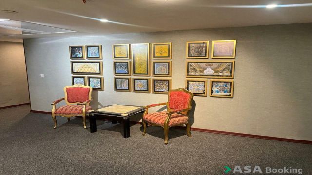 مجتمع گردشگری قصر الضیافه مشهد فضای داخلی