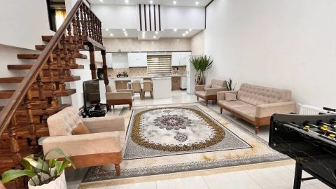 استخردار آبگرم اکبری با جکوزی و فوتبال دستی